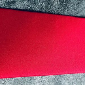 Hubert Square Red Spun Polyester Napkins, 20” X 20”